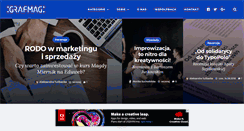 Desktop Screenshot of grafmag.pl